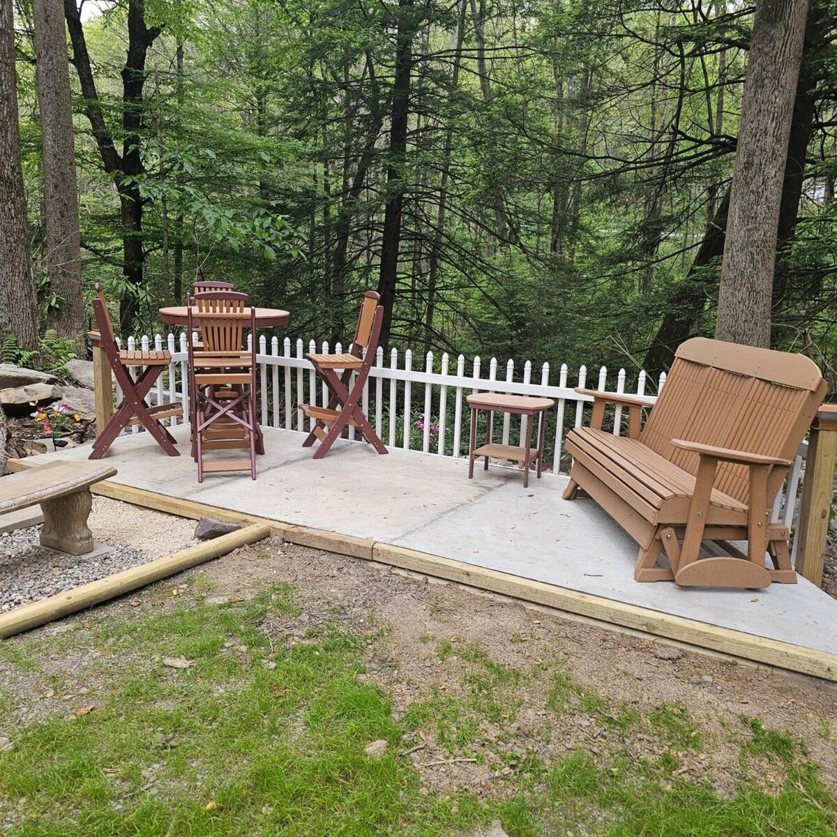 Pet Friendly Creekside Cabin Kooser St Park Somerset Exterior foto