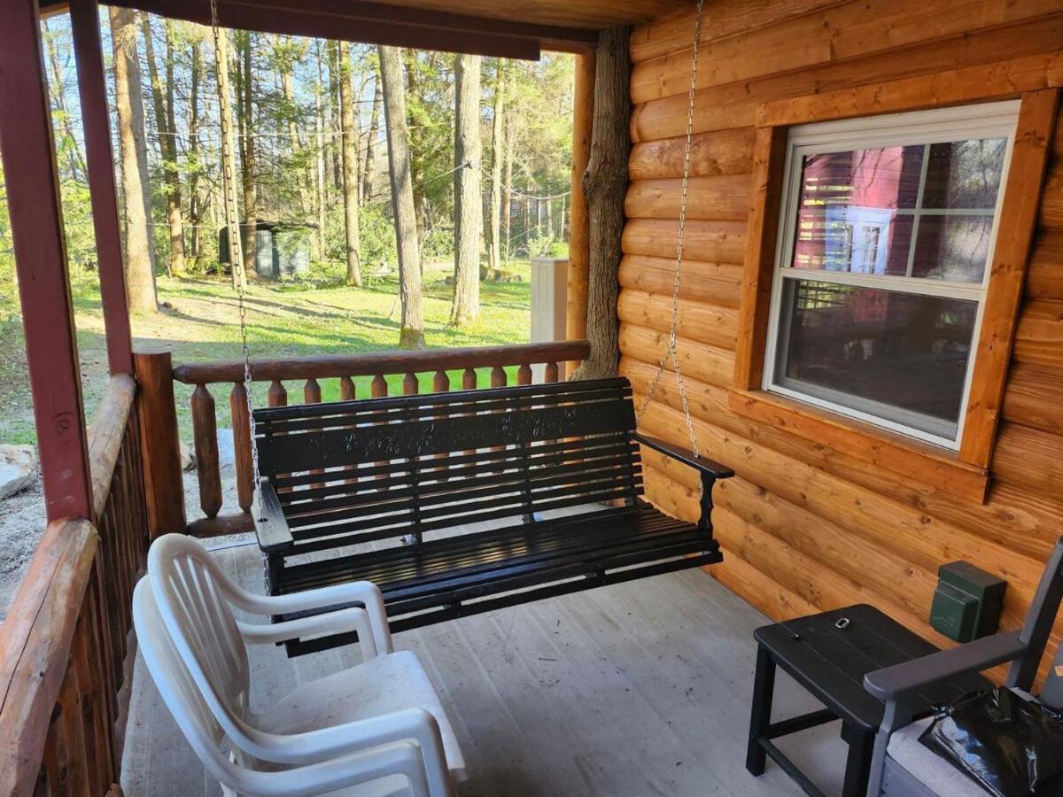 Pet Friendly Creekside Cabin Kooser St Park Somerset Exterior foto