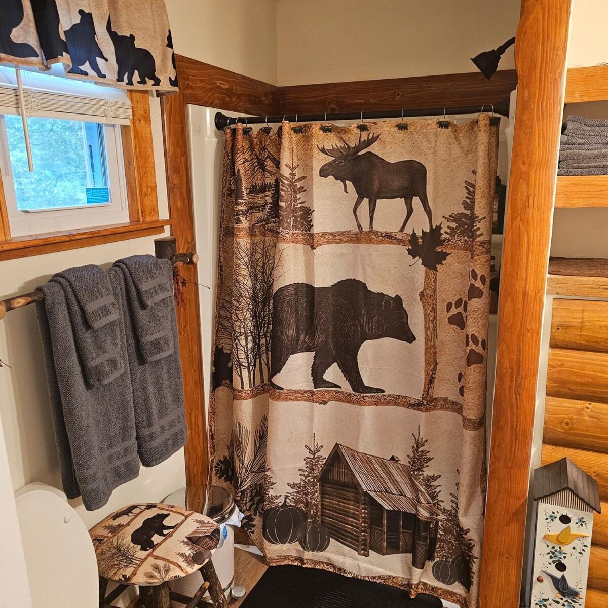 Pet Friendly Creekside Cabin Kooser St Park Somerset Exterior foto